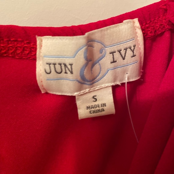 Red summer dress - Picture 3 of 4